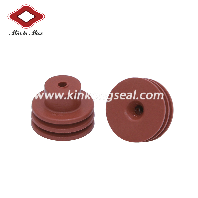 12059259 Delphi Metri-Pack 630 Brown Silicone Rubber Wire Seal Used in Toyota Nissan Fuel Injector Connector 