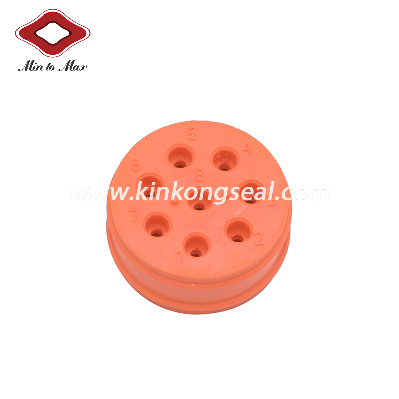 Silicone Connector Wire Seal 8 Way Connector 