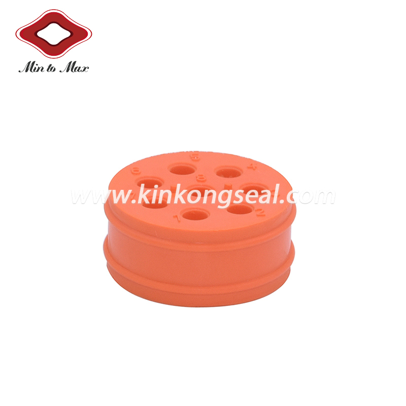 Silicone Connector Wire Seal 8 Way Connector 