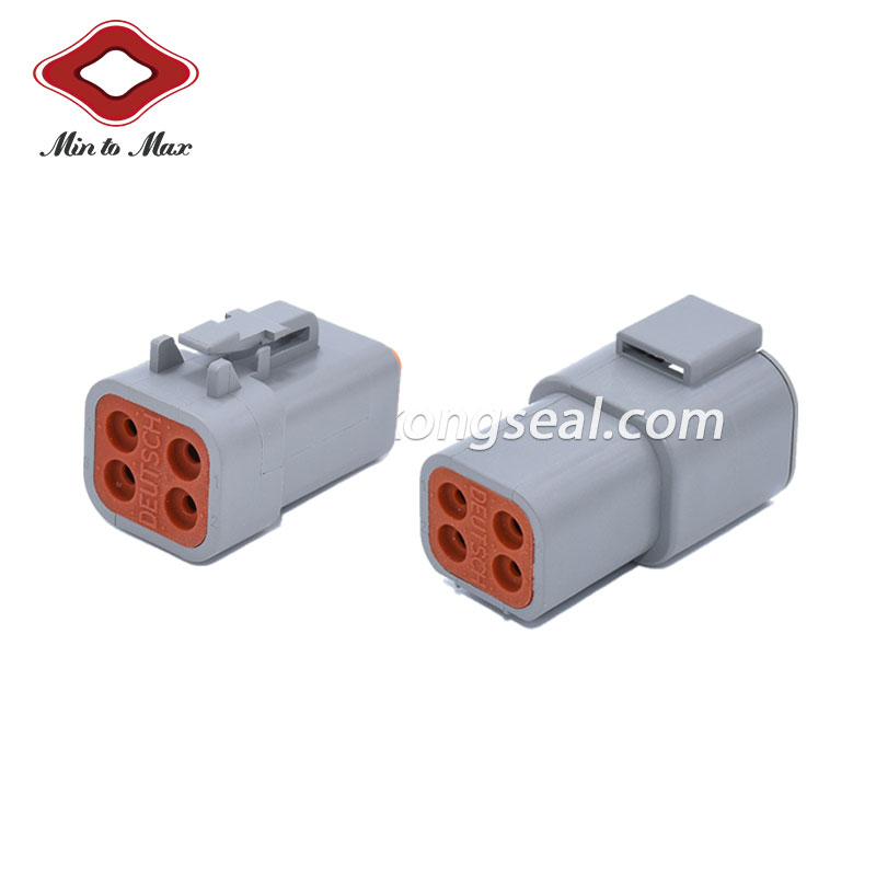 4 Pin Waterproof Connector Terminal Cable/Wire Seals For DTP Series