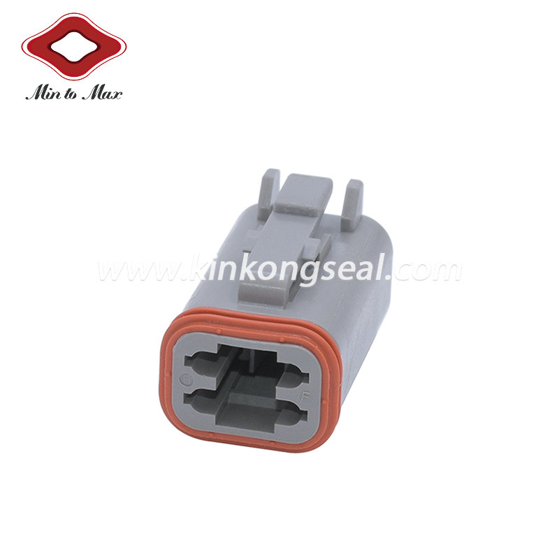 DT4S-BT - Deutsch DT 4 Way Gray Boot For Plug Connectors