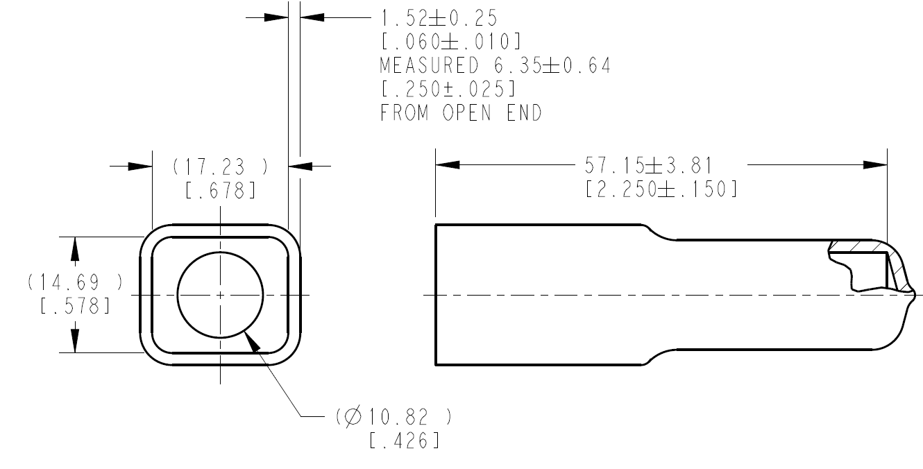 DT4P-BT Deutsch DT Series Rubber Boot To Suit 4 Pin Receptacle