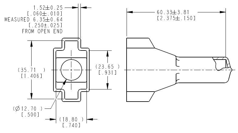 DT8S-BT Deutsch DT 8 Way Gray Boot For Plug Connectors