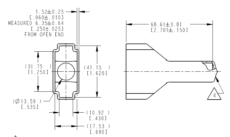 DT12S-BT  Deutsch DT 12 Way Gray Boot For Plug Connectors