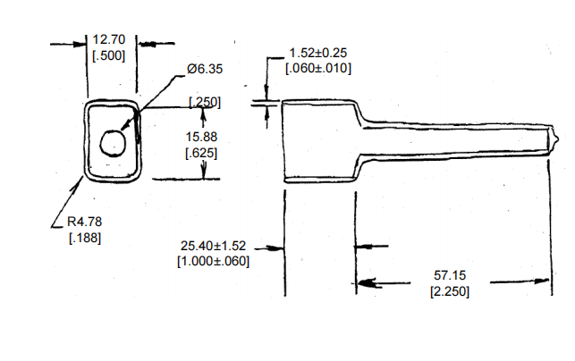 DTM2P-BT-BK 2 Way Black Receptacle Boot DTM Series