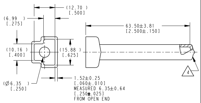 TE Connectivity DTM3S-BT Boot For Deutsch DTM06-3S