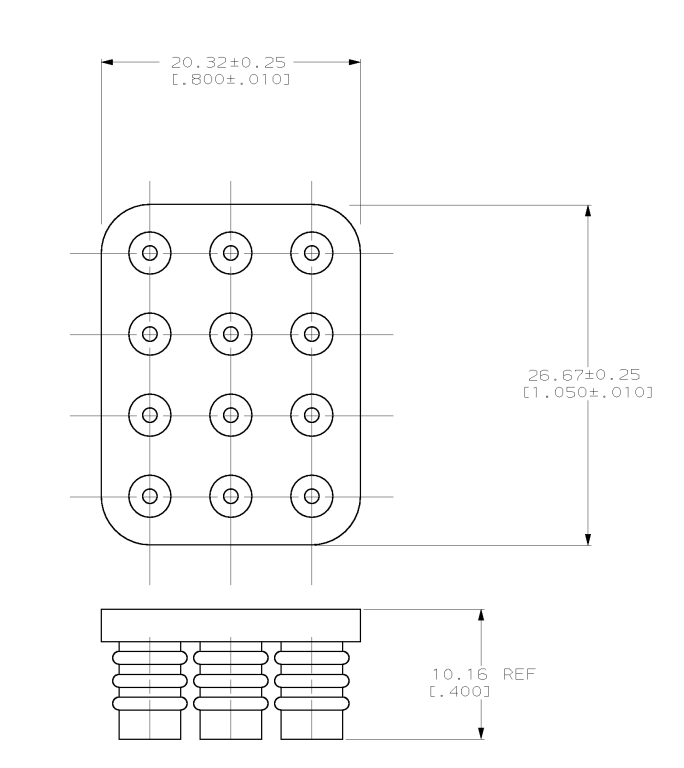 794280-1 12P Rectangular Connector Wire Seal