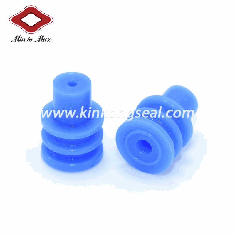 Blue Electrical Connector Rubber Seal 7165-1619 0.5-1.0mm