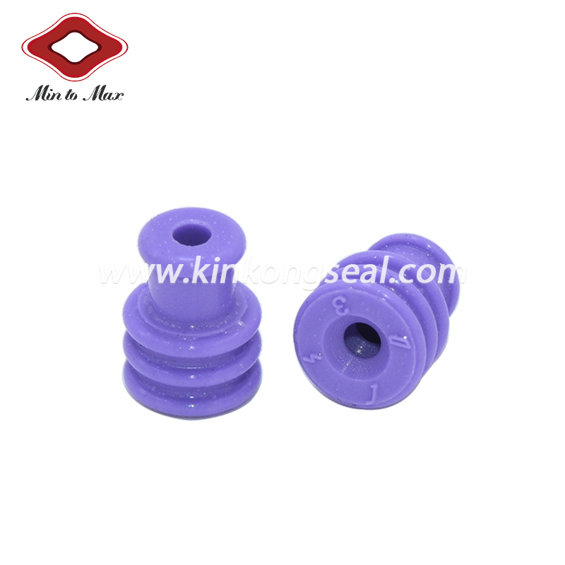 KUM Lavender  Oil Silicone Single Wire Seal 1.8 to 2.7 mm Cable