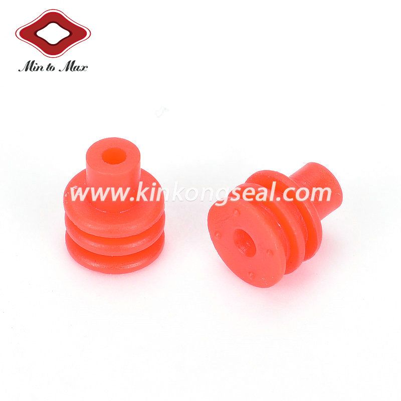 Silicone Rubber Single Wire Seal For Wiring Assembly , Accept Customization