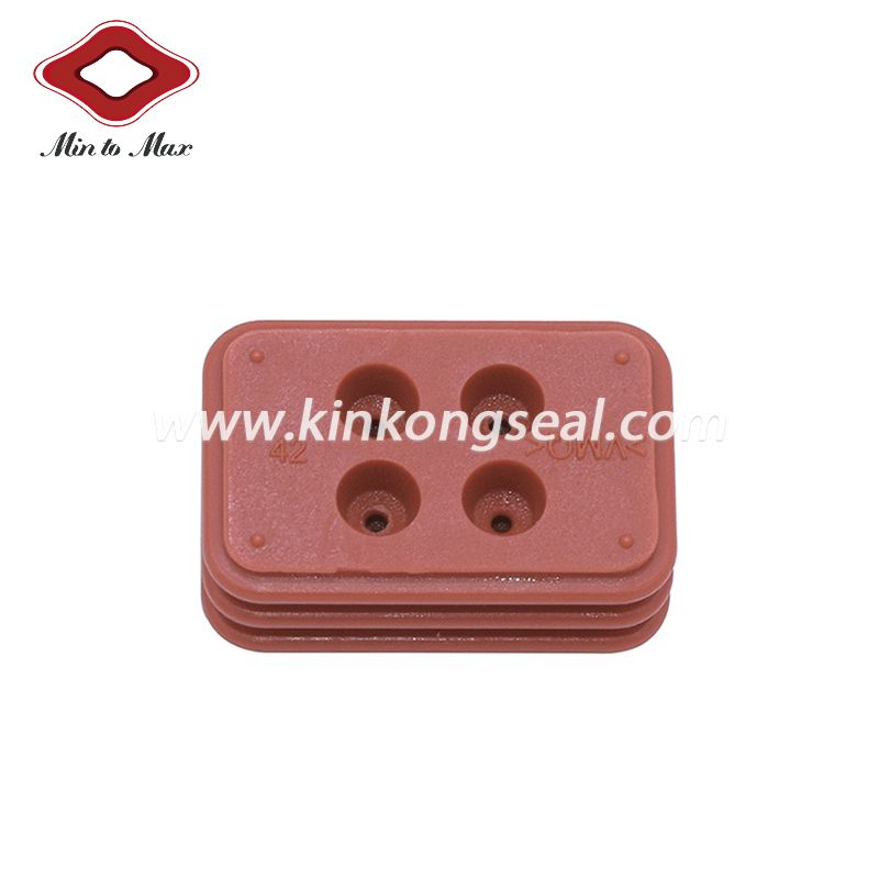 Customizing Silicone Colorful Automobile Connector Seal Used In Ampseal 16 4 pin Connector 776524-1