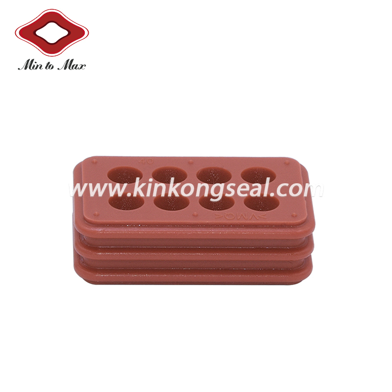 8 Pin Tyco Ampseal 16 Series Customized Silicone material Reduced Dia. Family Seals 776532-1