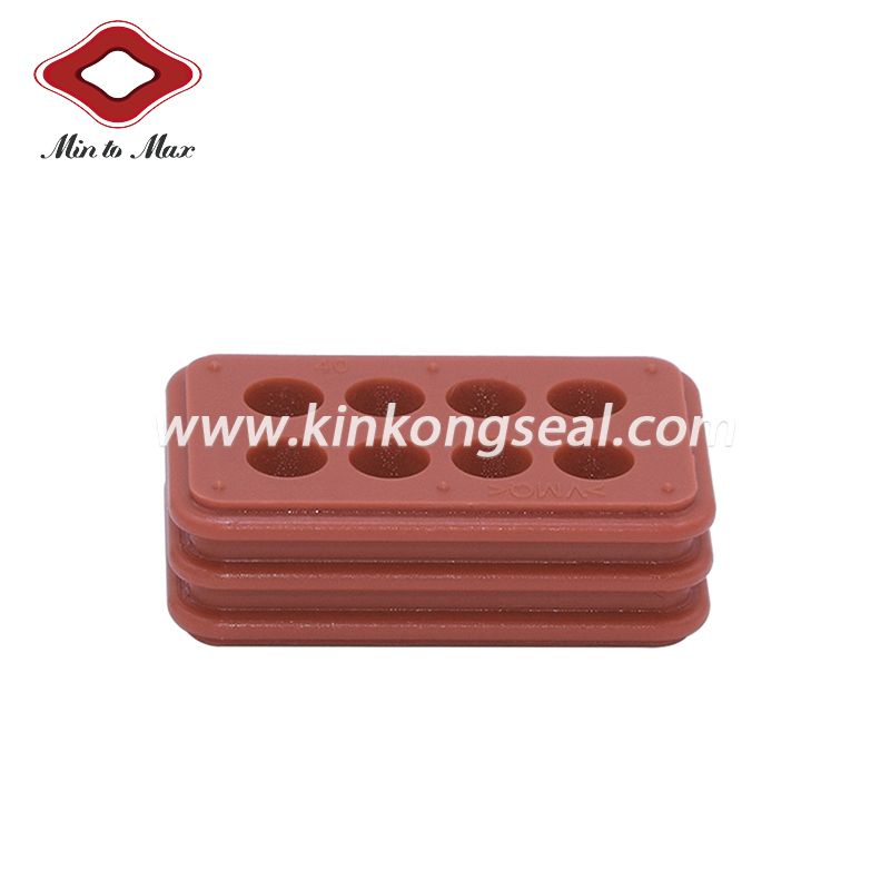 8 Pin Tyco Ampseal 16 Series Customized Silicone material Reduced Dia. Family Seals 776532-1