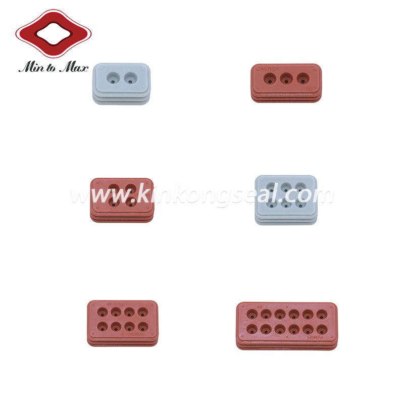 8 Pin Tyco Ampseal 16 Series Customized Silicone material Reduced Dia. Family Seals 776532-1