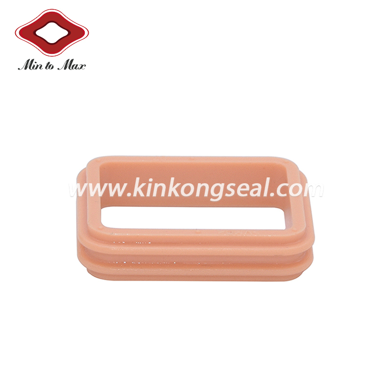 Customized Silicone 8 Pin Ampseal 16 Series Connector Gasket 776494-1