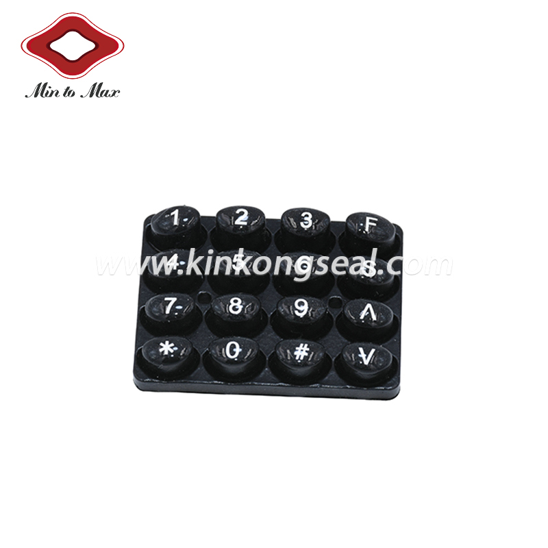 Custom Design Push Buttons Silicone Rubber Big Keyboard Mobile Phone 