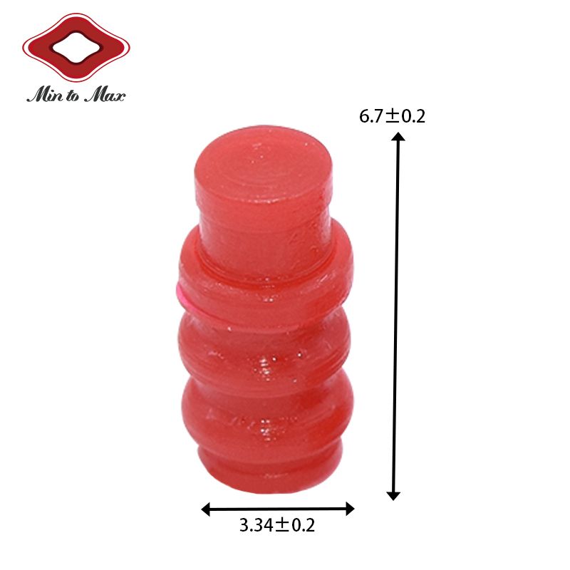 Dk Red Cavity Plug EU020-00060 For Automotive 