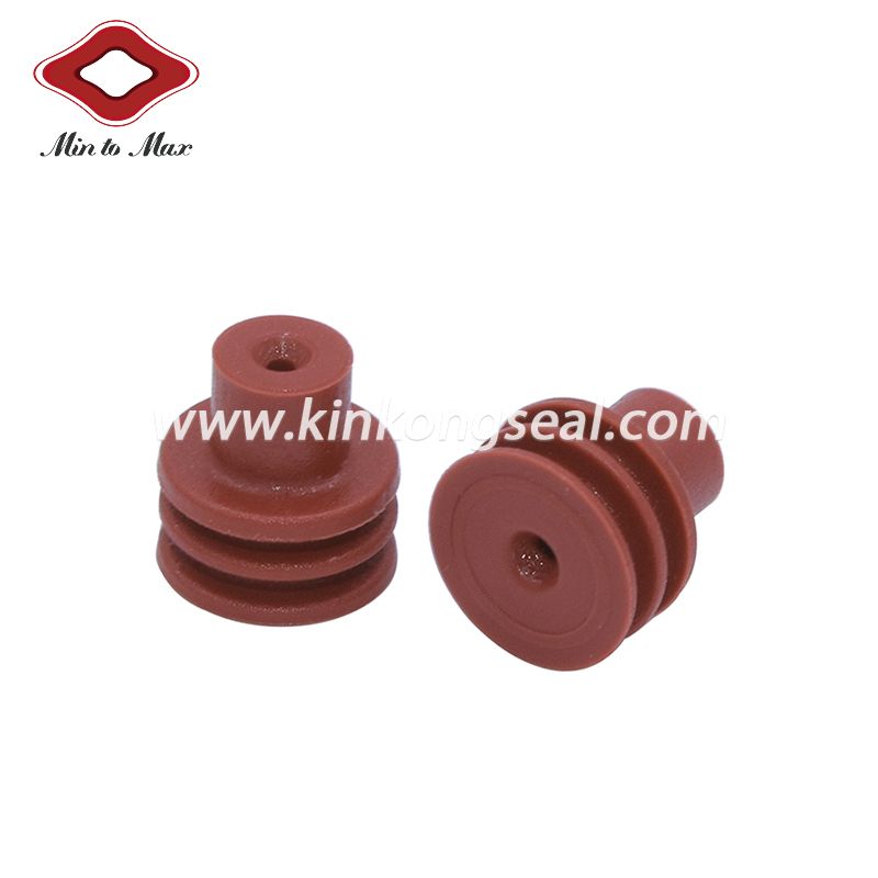 Automotive Connectors Loose Cable Seal Dark Red 15324983