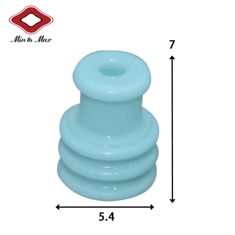 7165-0473 Sumitomo Original Silicone Lt Blue RS090 Series 3 Pin Silicone Connector Seal For Volkswagen/VW