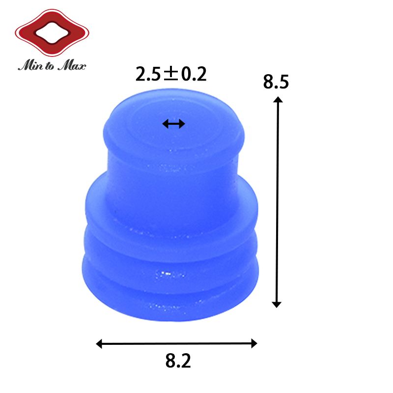 963243-1 Tyco Amp Timer Automotive Connector Series 2 way silicone connector seal For Nissan Vw Audi