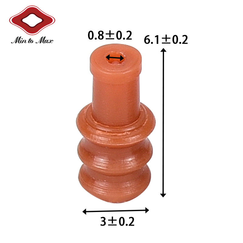 Mini Wire Harness Self-Lubricant Sealing Plugs 020-01050 