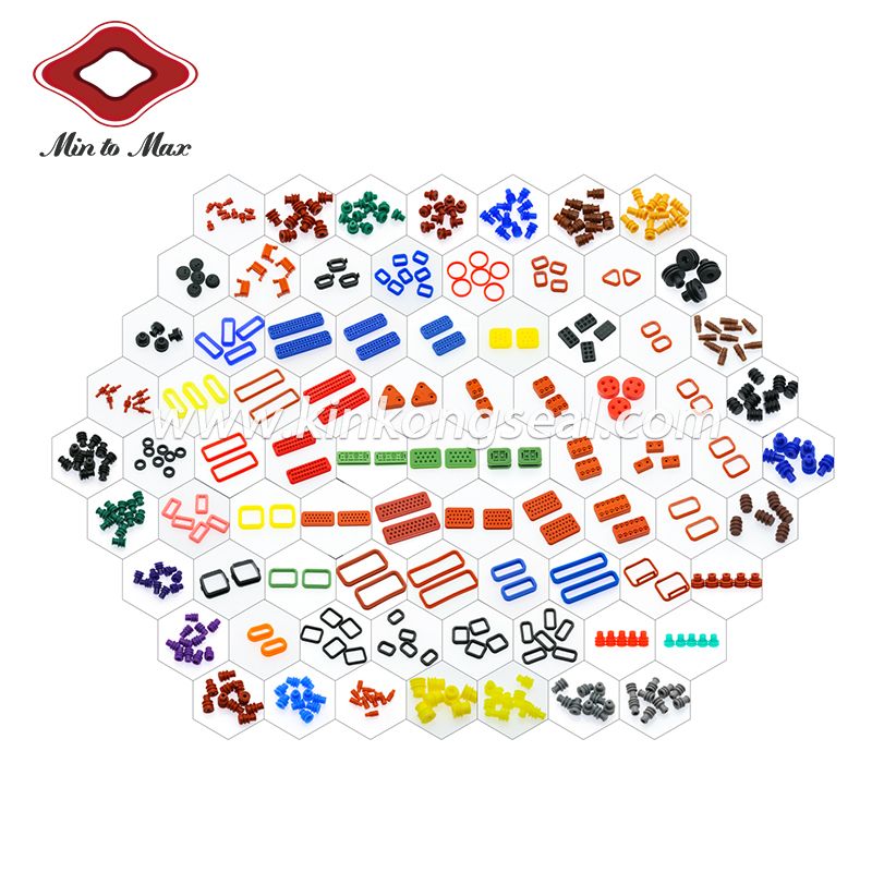 64 Pin Molex ECU Connector Natural Connector Seals Used In CMC CMX 