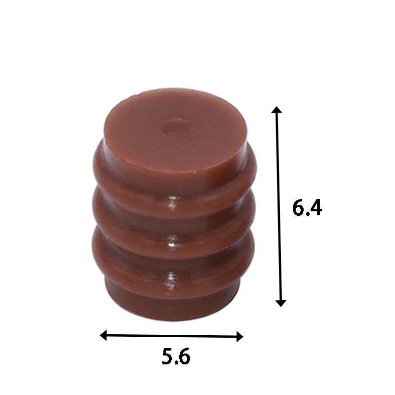 7157-8761 Yazaki 2.3II(090II) Series Silicon Rubber Dummy Plug