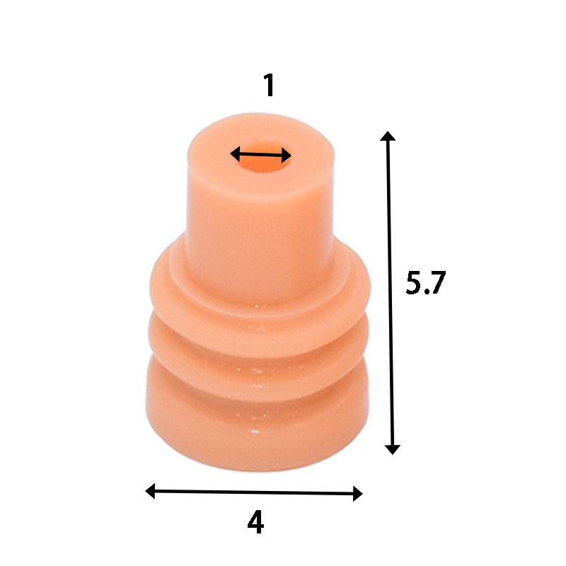 7165-1075 Customized Silicone Rubber Cable Seal For Sumitomo HX/HV/HVG Series Connector 