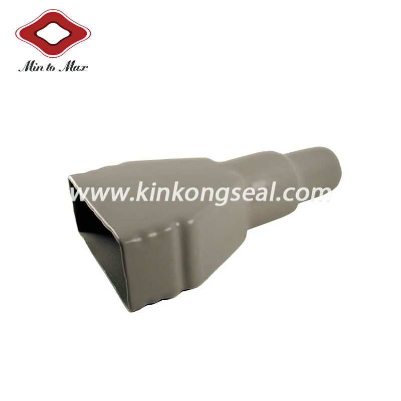 DRC40-BT-GRAY - DRC Series - 40 Cavity Plug Or Receptacle Boot - Gray