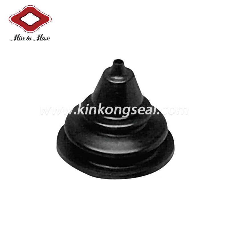 Black Rubber Plastic Steering Change Starter Cable Protective Rubber Bellows