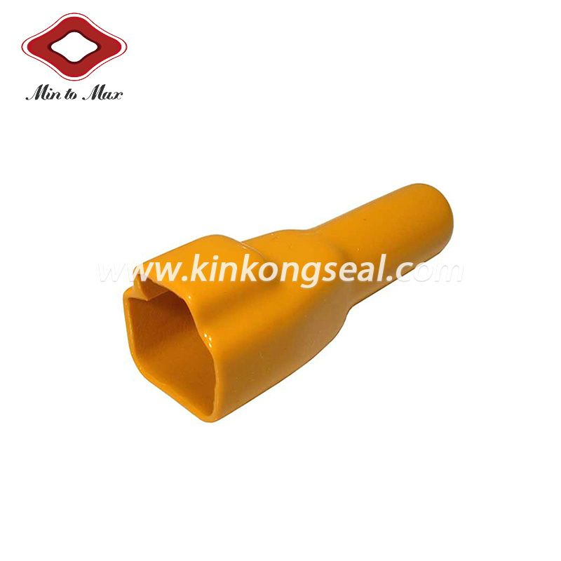 DT Series 4 Cavity Yellow Plastisol Boot For DEUTSCH