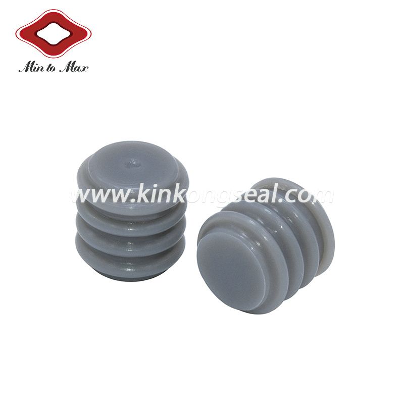 Gray Individual Loose Round 1 Way Cable Seal