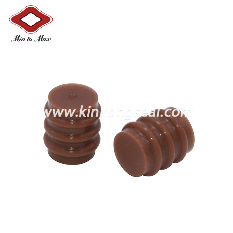 Automotive Connector  Silicone Wire Harness Seal Brown