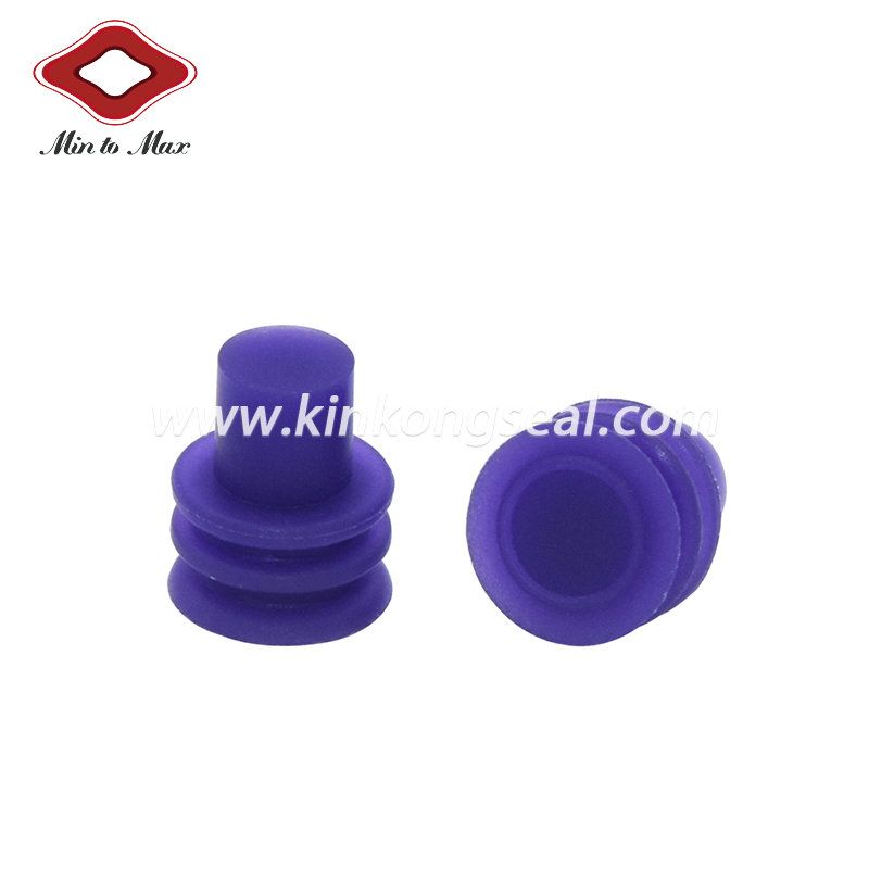 Auto Connector Terminal Wire Rubber Seal Purple