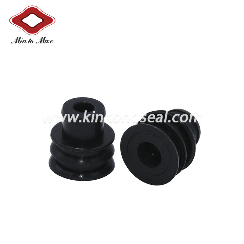 Custom Silicone Rubber EPDM Loose Cable Seal Black