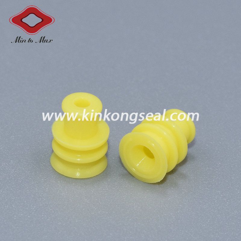 Custom Yellow Silicon Rubber Oil Seal For Water Resistant