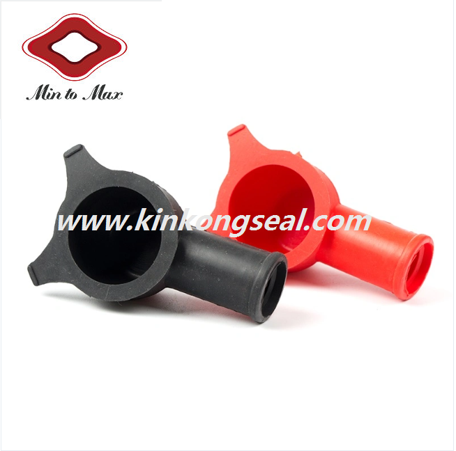 Silicone insulatd dustproof cable lug cover