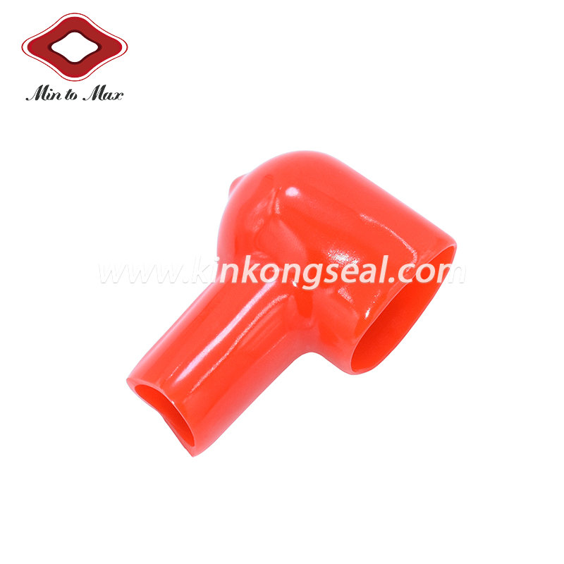 Car Battery Terminal Red Rubber End Cap