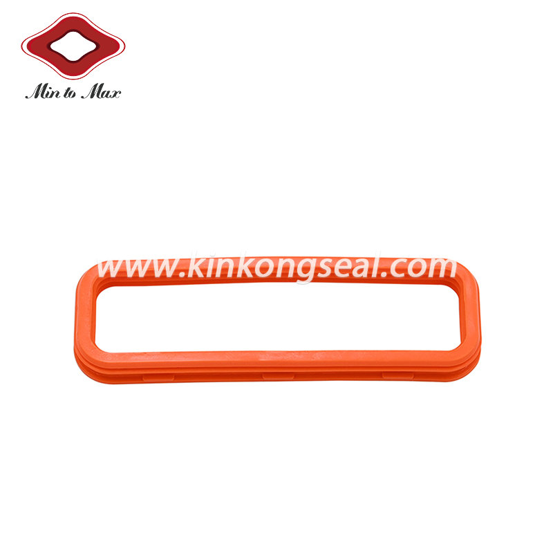 Orange Silicone Seal Retention for Tyco Connector 1-1418883-1