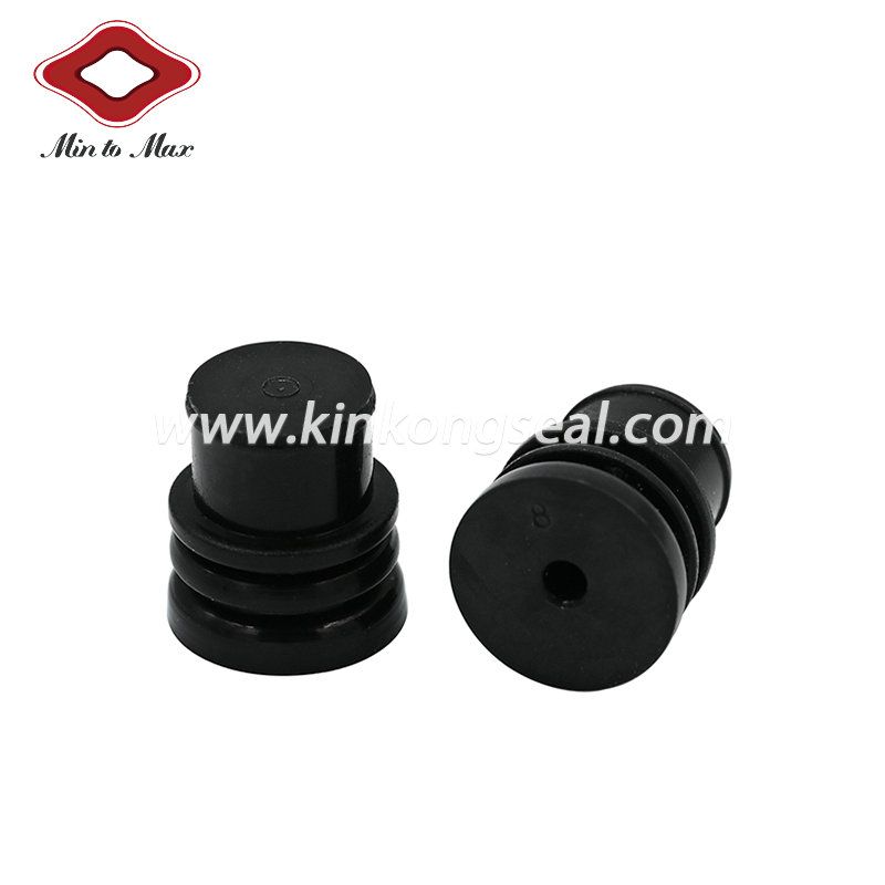 100132-1 Black TYCO MCP Soft Silicone Dummy Seal