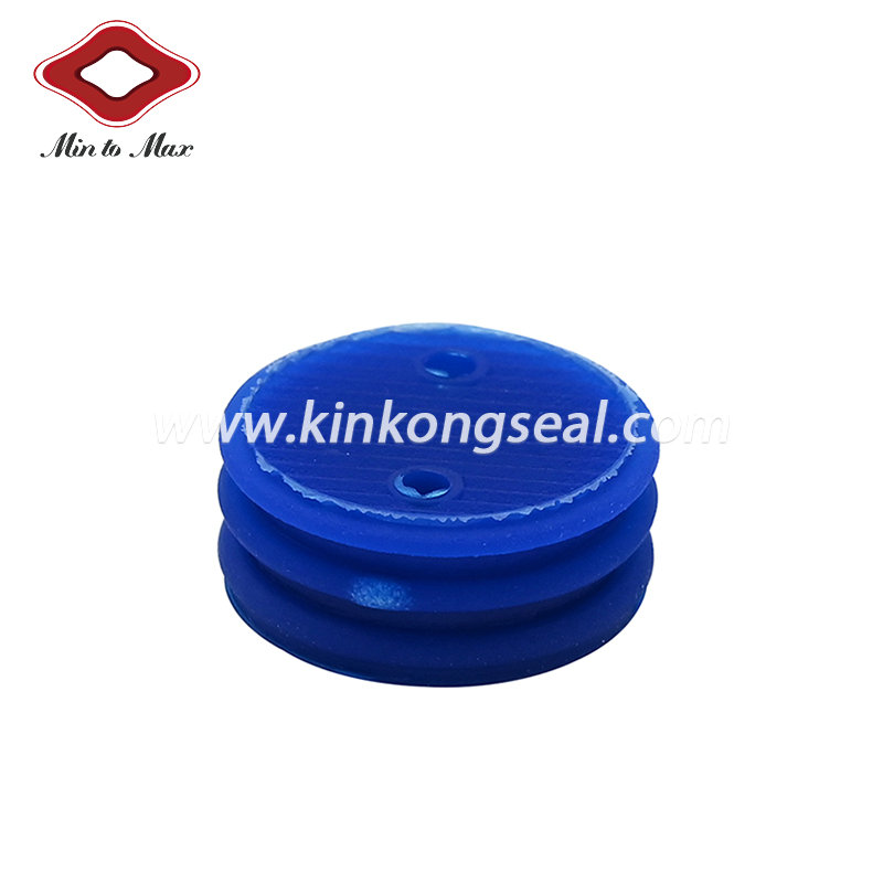 CKK7023F-6.3-21-05 2ways Blue Round Connector Seal